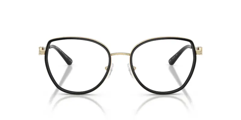 Donna Michael Kors MK3101 KIAWAH 3005 Montature da vista Metallo Nero Trasparente Rotonda Normale miniatura 3