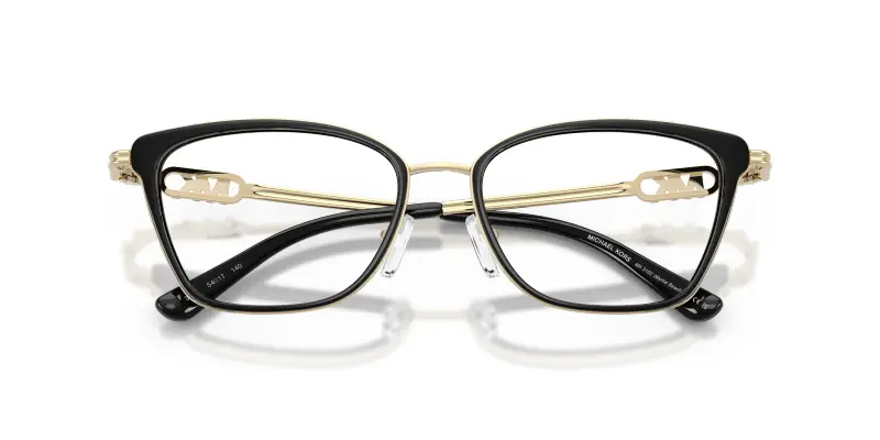 Donna Michael Kors MK3102 MYRTLE BEACH 3005 Montature da vista Metallo Nero Trasparente Squadrata Normale miniatura 2