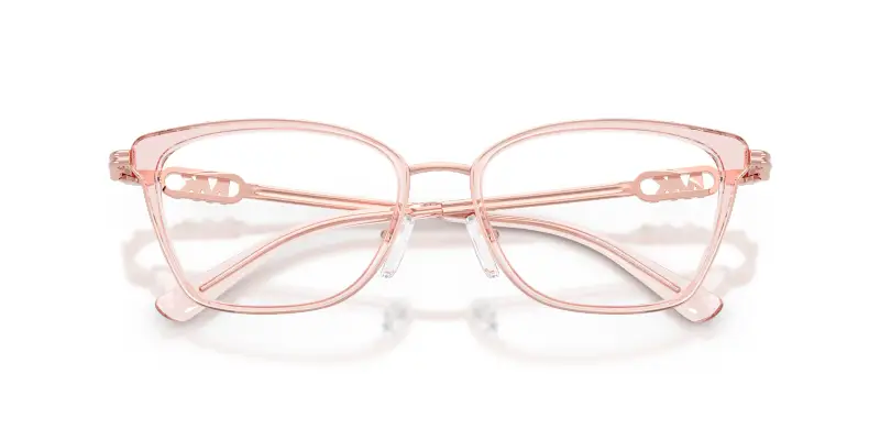 Donna Michael Kors MK3102 MYRTLE BEACH 3101 Montature da vista Metallo Rosa Trasparente Squadrata Normale miniatura 2