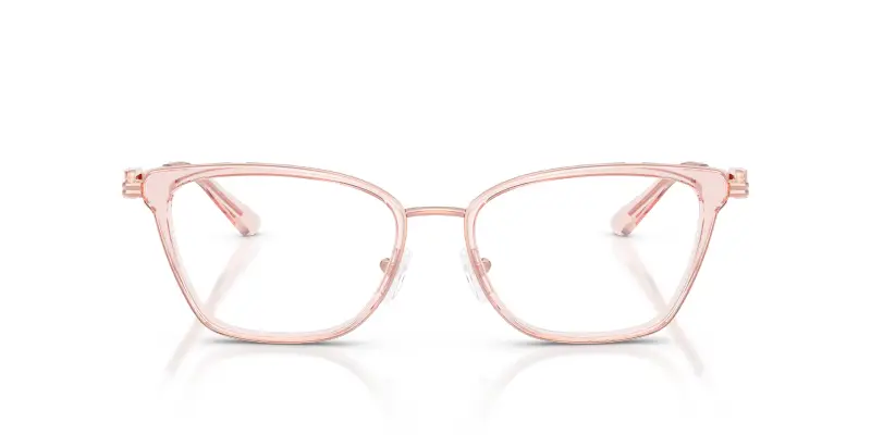 Donna Michael Kors MK3102 MYRTLE BEACH 3101 Montature da vista Metallo Rosa Trasparente Squadrata Normale miniatura 3