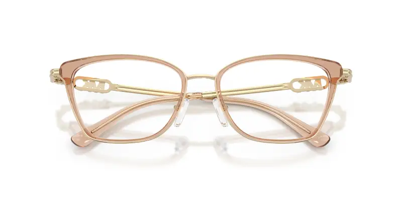 Donna Michael Kors MK3102 MYRTLE BEACH 4051 Montature da vista Metallo Marrone Trasparente Squadrata Normale miniatura 2