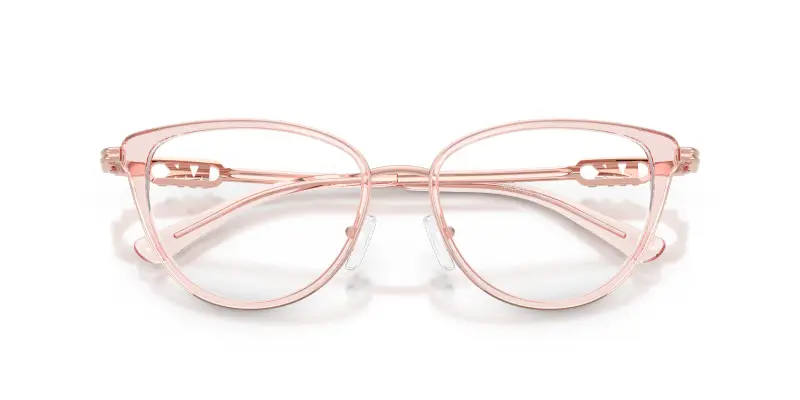 Donna Michael Kors MK3103 HILTON HEAD 3101 Montature da vista Metallo Rosa Trasparente Cat Eye Normale miniatura 2