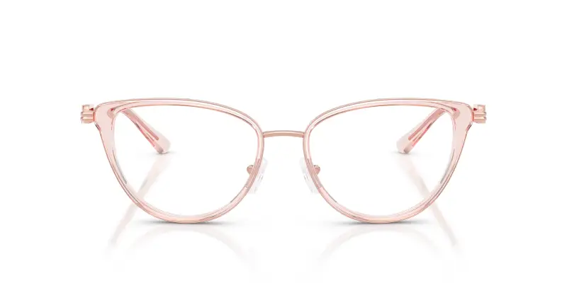 Donna Michael Kors MK3103 HILTON HEAD 3101 Montature da vista Metallo Rosa Trasparente Cat Eye Normale miniatura 3