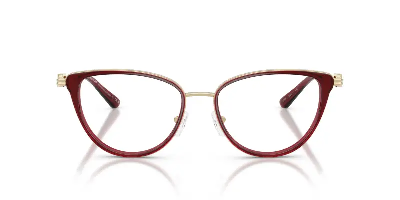 Donna Michael Kors MK3103 HILTON HEAD 3949 Montature da vista Metallo Marrone Trasparente Cat Eye Normale miniatura 3