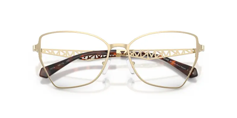 Donna Michael Kors MK3104 BONDI BEACH 1014 Montature da vista Metallo Oro Trasparente Squadrata Normale miniatura 2