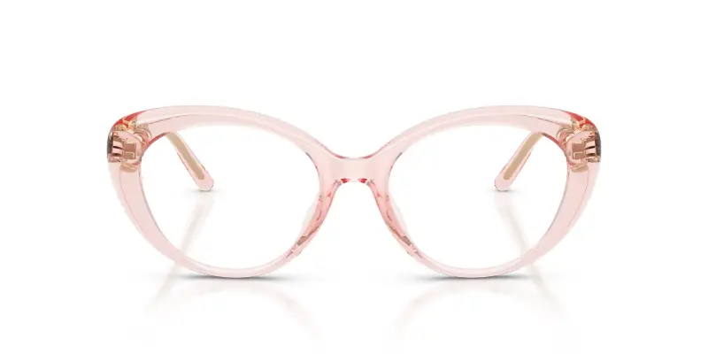 Donna Michael Kors MK4181U ST THOMAS 3901 Montature da vista Iniettato Rosa Trasparente Rotonda Normale miniatura 3