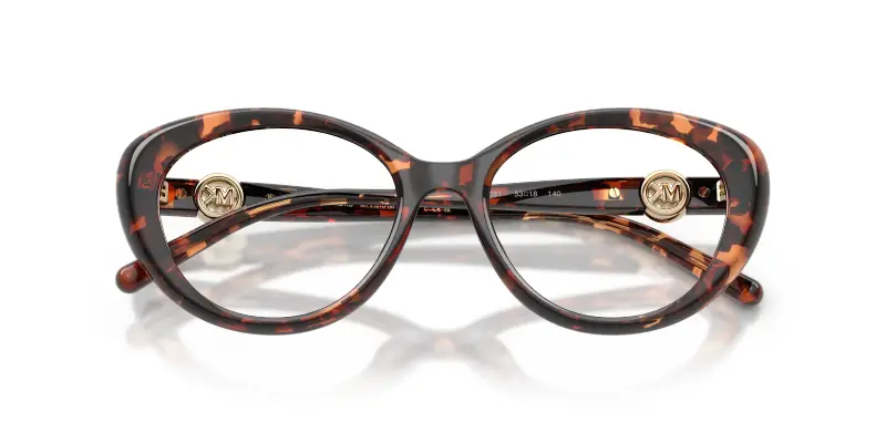 Donna Michael Kors MK4181U ST THOMAS 4031 Montature da vista Iniettato Tartaruga Trasparente Rotonda Normale miniatura 2