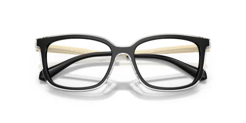 Donna Michael Kors MK4183U ASTURIAS 3005 Montature da vista Iniettato Nero Trasparente Squadrata Normale miniatura 2