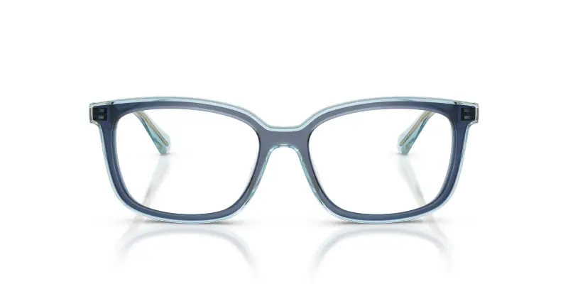 Donna Michael Kors MK4183U ASTURIAS 4031 Montature da vista Iniettato Blu Trasparente Squadrata Normale miniatura 3