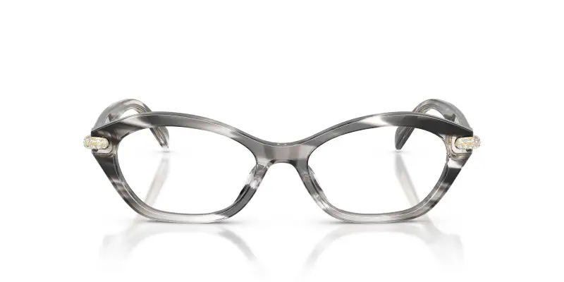 Donna Michael Kors MK4186BU SAINT LUCIA 4034 Montature da vista Acetato Nero Trasparente Rotonda Normale miniatura 3