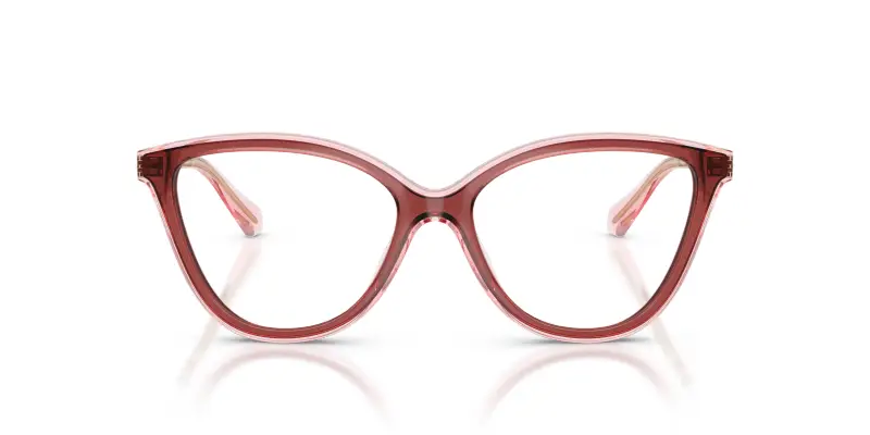 Donna Michael Kors MK4190U COSTA BRAVA 3913 Montature da vista Iniettato Marrone Trasparente Cat Eye Normale miniatura 3