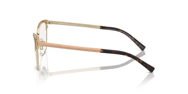 Michael Kors Donna MK3012 ADRIANNA IV 1213 Montature da vista Metallo Bronzo Trasparente Cat Eye Normale miniatura 3