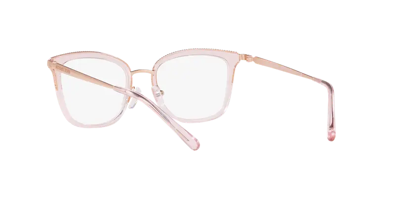 Michael Kors Donna MK3032 COCONUT GROVE 3417 Montature da vista Metallo Oro Trasparente Squadrata Normale miniatura 3