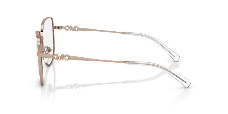 Michael Kors Donna MK3062 BELLEVILLE 1108 Montature da vista Metallo Oro Trasparente Squadrata Normale miniatura 3