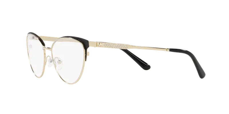 Michael Kors Donna MK3064B MARSAILLE 1014 Montature da vista Metallo Oro Trasparente Cat Eye Normale miniatura 3