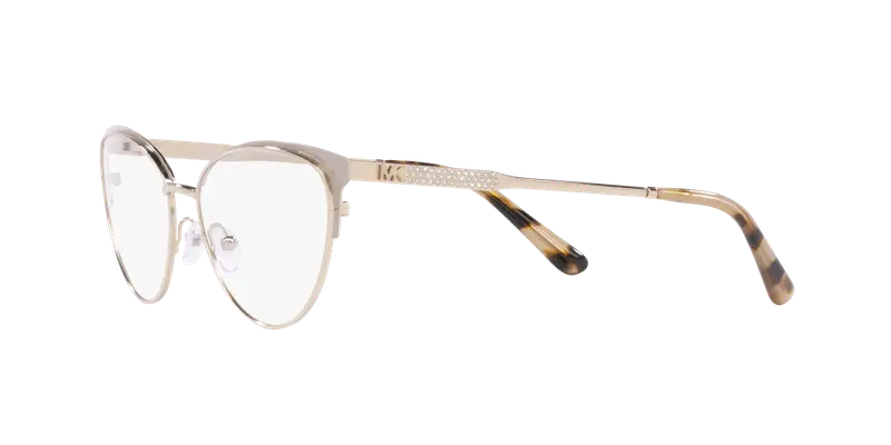 Michael Kors Donna MK3064B MARSAILLE 1108 Montature da vista Metallo Oro Trasparente Cat Eye Normale miniatura 3