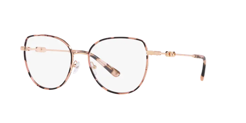 Michael Kors Donna MK3066J EMPIRE ROUND 1108 Montature da vista Metallo Oro Trasparente Geometrica Normale miniatura 2