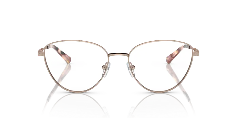 Michael Kors Donna MK3070 CRESTED BUTTE 1108 Montature da vista Metallo Oro Trasparente Cat Eye Normale miniatura 2