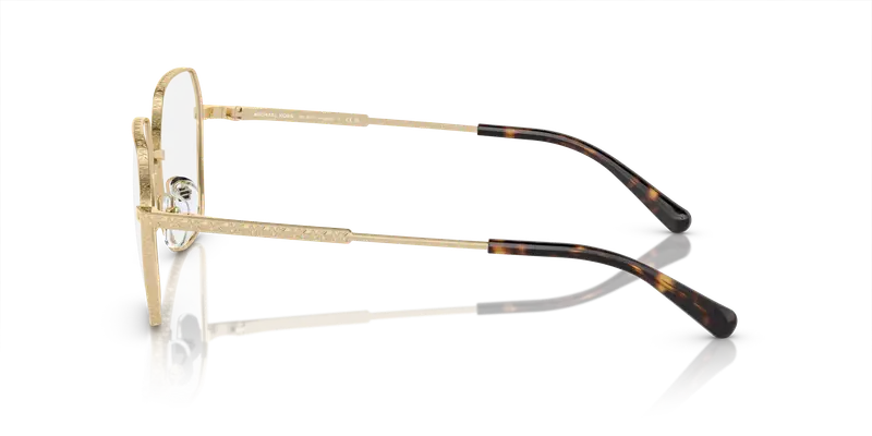 Michael Kors Donna MK3071 AVIGNON 1014 Montature da vista Metallo Oro Trasparente Squadrata Normale miniatura 3