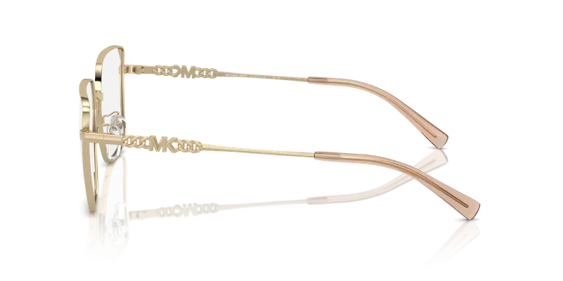 Michael Kors Donna MK3083D DALI 1014 Montature da vista Metallo Oro Trasparente Squadrata Normale miniatura 3