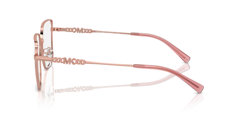 Michael Kors Donna MK3083D DALI 1108 Montature da vista Metallo Oro Trasparente Squadrata Normale miniatura 3