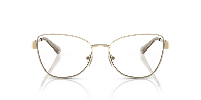 Michael Kors Donna MK3085 PARIS 1014 Montature da vista Metallo Oro Trasparente Cat Eye Normale miniatura 2