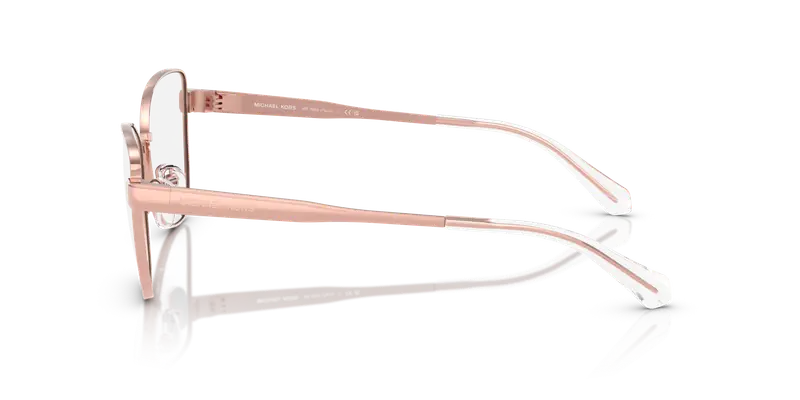 Michael Kors Donna MK3085 PARIS 1108 Montature da vista Metallo Oro Trasparente Cat Eye Normale miniatura 3