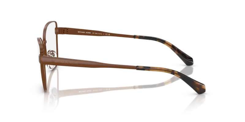 Michael Kors Donna MK3085 PARIS 1902 Montature da vista Metallo Marrone Trasparente Cat Eye Normale miniatura 3