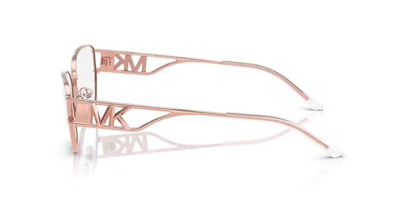 Michael Kors Donna MK3087 BILBAO 1108 Montature da vista Metallo Oro Trasparente Geometrica Normale miniatura 3