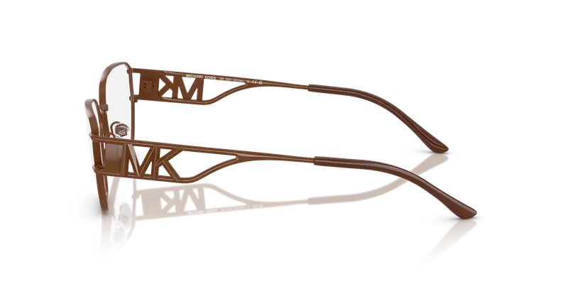 Michael Kors Donna MK3087 BILBAO 1902 Montature da vista Metallo Marrone Trasparente Geometrica Normale miniatura 3