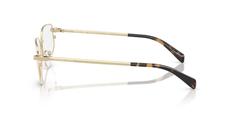 Michael Kors Donna MK3088 MENDOZA 1014 Montature da vista Metallo Oro Trasparente Geometrica Normale miniatura 3