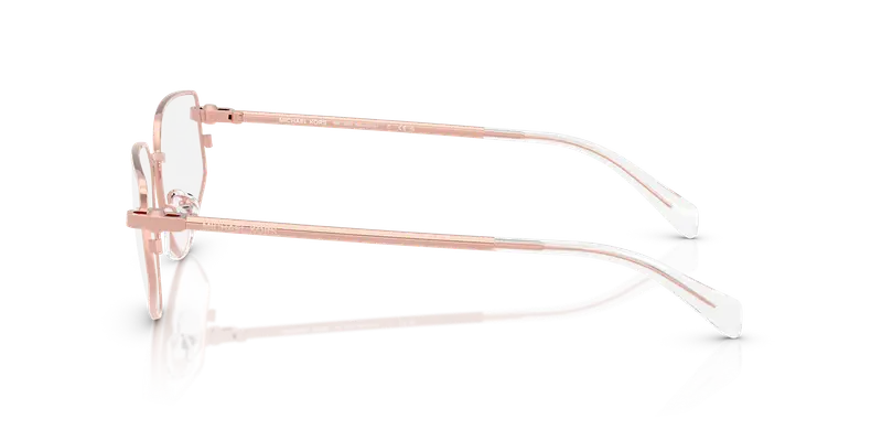 Michael Kors Donna MK3088 MENDOZA 1108 Montature da vista Metallo Rosa Trasparente Geometrica Normale miniatura 3