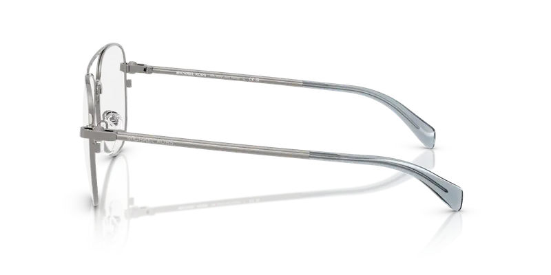 Michael Kors Donna MK3089 SãO PAULO 1002 Montature da vista Metallo Grigio Trasparente Pilot Normale miniatura 3