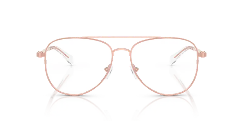 Michael Kors Donna MK3089 SãO PAULO 1108 Montature da vista Metallo Rosa Trasparente Pilot Normale miniatura 2