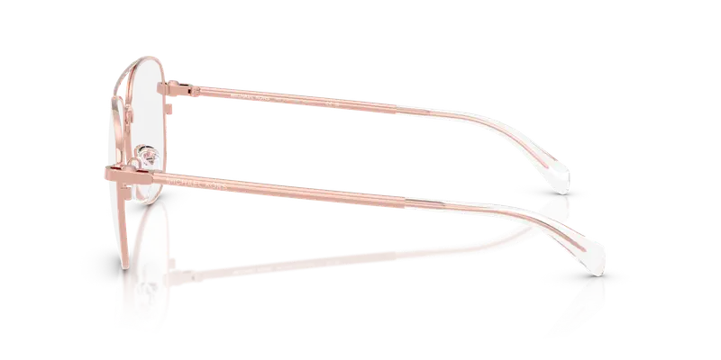 Michael Kors Donna MK3089 SãO PAULO 1108 Montature da vista Metallo Rosa Trasparente Pilot Normale miniatura 3