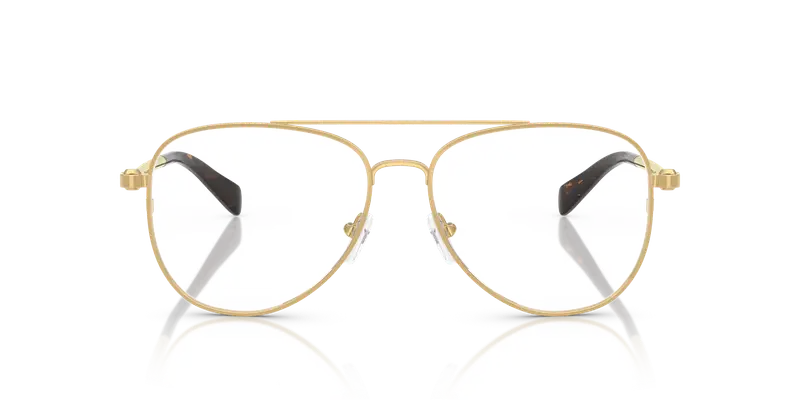 Michael Kors Donna MK3089 SãO PAULO 1896 Montature da vista Metallo Oro Trasparente Pilot Normale miniatura 2