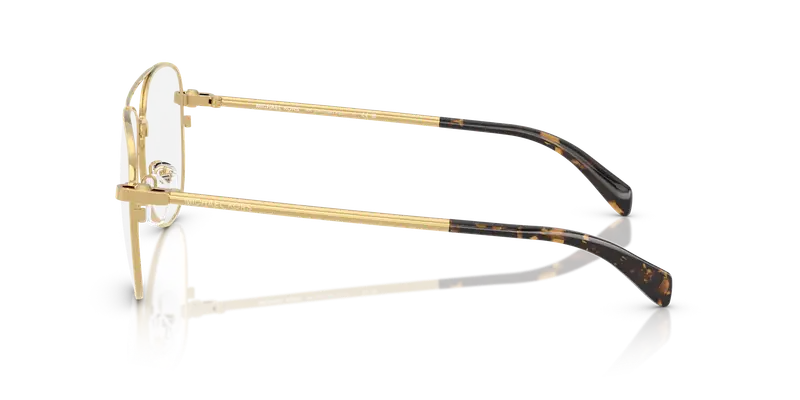 Michael Kors Donna MK3089 SãO PAULO 1896 Montature da vista Metallo Oro Trasparente Pilot Normale miniatura 3