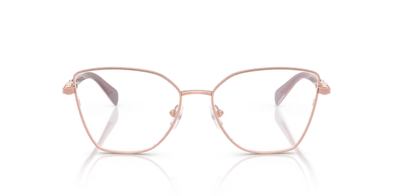 Michael Kors Donna MK3090 NIKKI BEACH 1108 Montature da vista Metallo Rosa Trasparente Squadrata Normale miniatura 2