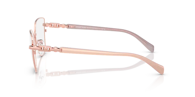 Michael Kors Donna MK3090 NIKKI BEACH 1108 Montature da vista Metallo Rosa Trasparente Squadrata Normale miniatura 3
