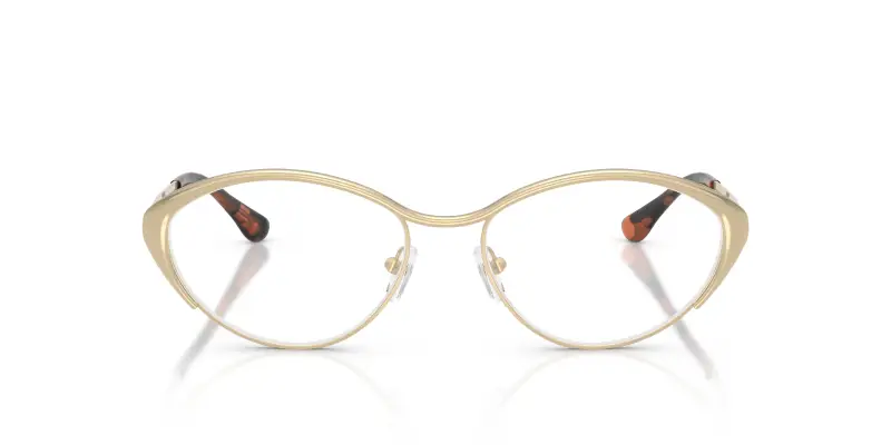 Donna MK3095 SANTA FE 1014 Montature da vista Metallo Oro Trasparente Rotonda Normale miniatura 3