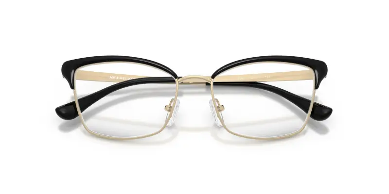 Donna MK3096 LEXINGTON 1005 Montature da vista Metallo Nero Trasparente Squadrata Normale miniatura 2