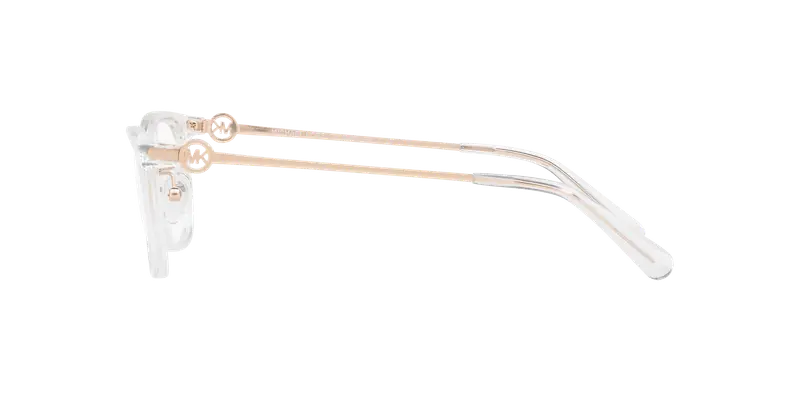 Michael Kors Donna MK4054 CAPTIVA 3105 Montature da vista Iniettato Trasparente Trasparente Squadrata Normale miniatura 2