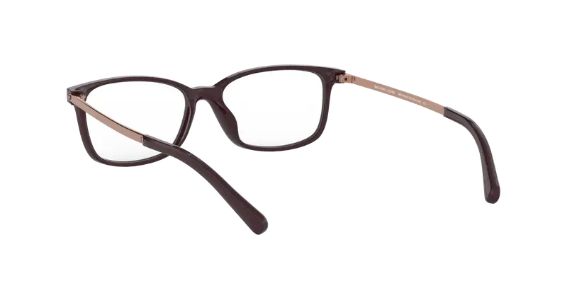 Michael Kors Donna MK4060U TELLURIDE 3344 Montature da vista Iniettato Marrone Trasparente Squadrata Normale miniatura 3