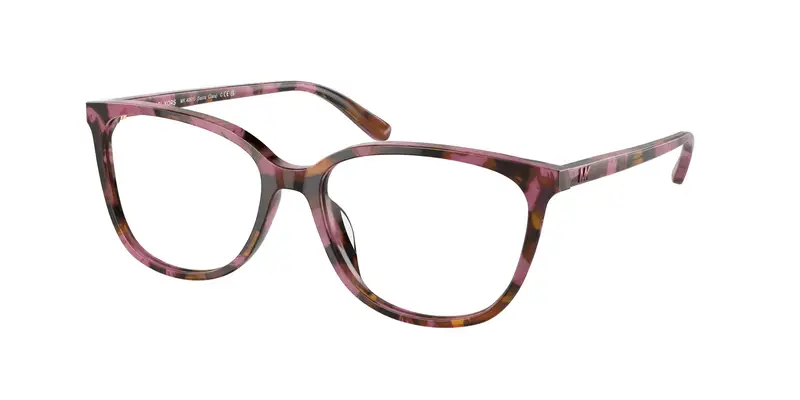 Michael Kors Donna MK4067U SANTA CLARA 3998 Montature da vista Acetato Tartaruga Trasparente Squadrata Normale