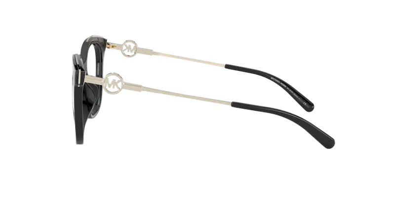 Michael Kors Donna MK4076U ROME 3332 Montature da vista Iniettato Nero Trasparente Squadrata Normale miniatura 2