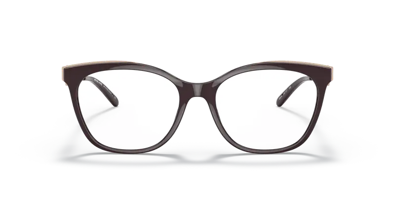 Michael Kors Donna MK4076U ROME 3344 Montature da vista Iniettato Marrone Trasparente Squadrata Normale miniatura 2