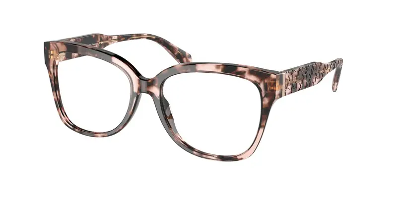 Michael Kors Donna MK4091 PALAWAN 3009 Montature da vista Acetato Tartaruga Trasparente Squadrata Normale
