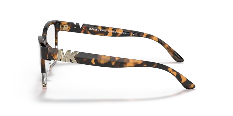 Michael Kors Donna MK4094U KARLIE I 3911 Montature da vista Iniettato Tartaruga Trasparente Squadrata Normale miniatura 3