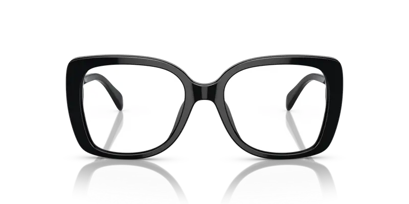 Michael Kors Donna MK4104U PERTH 3005 Montature da vista Acetato Nero Trasparente Squadrata Normale miniatura 2