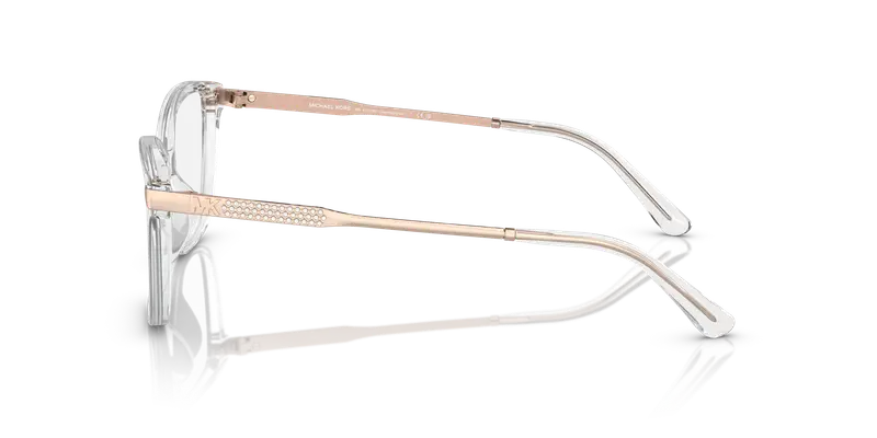 Michael Kors Donna MK4105BU GEORGETOWN 3999 Montature da vista Acetato Trasparente Trasparente Farfalla Normale miniatura 3